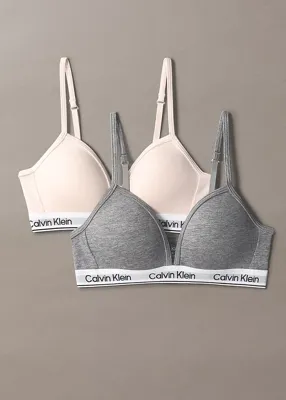 Calvin klein 2-pak meisjes Top - Triangle