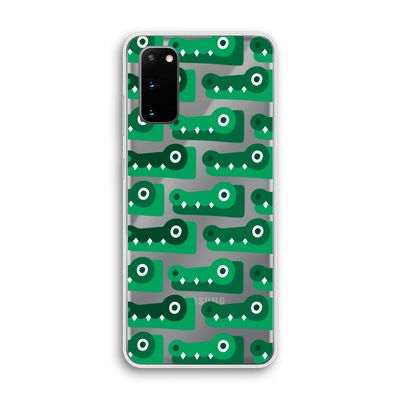 Crocs: Samsung Galaxy S20 Transparant Hoesje