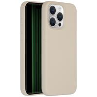 Accezz Liquid Silicone Backcover met MagSafe iPhone 15 Pro Max Telefoonhoesje Grijs Accezz Liquid Silicone Backcover met MagSafe iPhone 15 Pro Max Telefoonhoesje Grijs