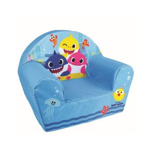 Baby Shark kinderstoel/kinderfauteuil voor peuters 33 x 52 x 42 cm   -