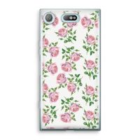 Kleine roosjes: Sony Xperia XZ1 Compact Transparant Hoesje Kleine roosjes: Sony Xperia XZ1 Compact Transparant Hoesje