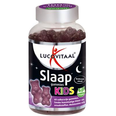 Lucovitaal Slaap Gummies Kids - Bosbessen Smaak 60Stuks