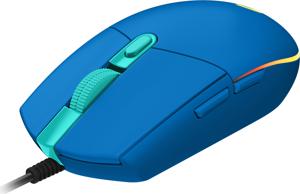 Logitech G102 Lightsync Optische Bedrade Gaming Muis - Blauw