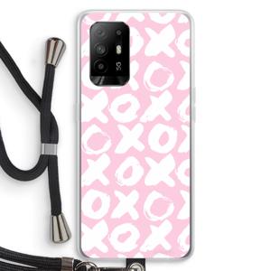 XOXO: Oppo A95 5G Transparant Hoesje met koord