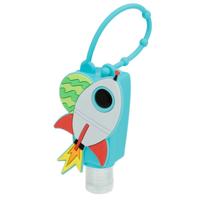 Desinfecterende Handgel met Astronaut Raket Siliconen Hoes