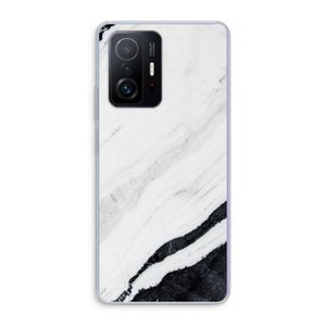 Elegante marmer: Xiaomi 11T Pro Transparant Hoesje