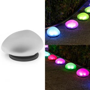 LUXGLOW Solar Kiezel Buitenlamp