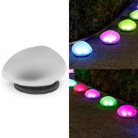 LUXGLOW Solar Kiezel Buitenlamp