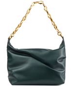 Jimmy Choo petit sac porté épaule Diamond Soft - Vert - thumbnail