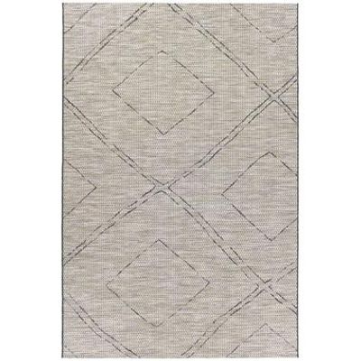 Vloerkleed Ribe - grijs - 120x170 cm