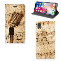 Apple iPhone Xr Stand Case Bladmuziek