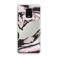 Roze stroom: Xiaomi Redmi Note 10 Lite Transparant Hoesje Roze stroom: Xiaomi Redmi Note 10 Lite Transparant Hoesje