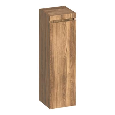Brauer Joy - Hoge Kast - 120 cm - 1 Deur - Greeploos - Rechtsdraaiend - Honey