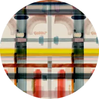 Moooi Carpets - Vloerkleed Corinthian Check - Round Spring Wool -