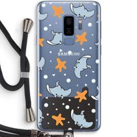 Manta: Samsung Galaxy S9 Plus Transparant Hoesje met koord