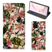 Samsung Galaxy Note 10 Lite Smart Cover Flowers - thumbnail