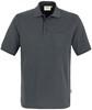 Hakro 812 Pocket polo shirt MIKRALINAR® - Anthracite - S - thumbnail