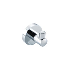 Fortifura Calvi Handdoekhaak - enkel - rond - chroom SW639922