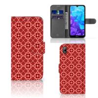 Huawei Y5 (2019) | Telefoon Hoesje | Batik Rood