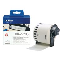 Brother Thermal Tape doorlopend 62mm wit - thumbnail