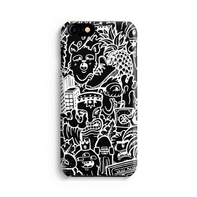 Vexx Black Mixtape: Volledig Geprint iPhone 7 Hoesje