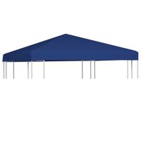VidaXL Prieeldak 310 g/m² 3x3 m blauw
