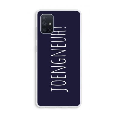 Joengneuh!: Galaxy A71 Transparant Hoesje
