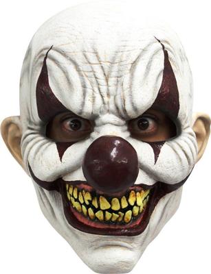 Halloween clown volledig hoofdmasker