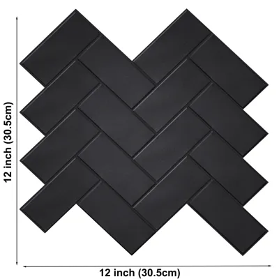 Herringbone Luxe - Zelfklevende Wandtegels