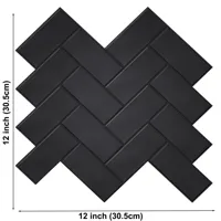 Herringbone Luxe - Zelfklevende Wandtegels