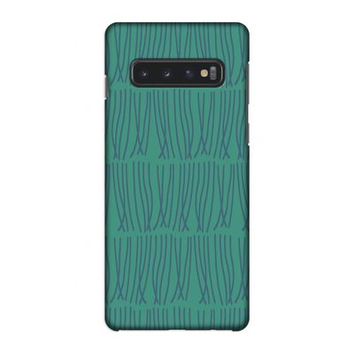 Swirls: Samsung Galaxy S10 4G Volledig Geprint Hoesje