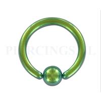 BCR 1.6 mm geanodiseerd groen