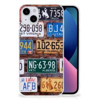 iPhone 15 Plus | Siliconen hoesje | met foto Kentekenplaten
