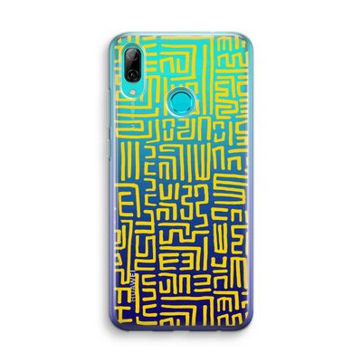 Majorelle Blue Print: Huawei P Smart (2019) Transparant Hoesje
