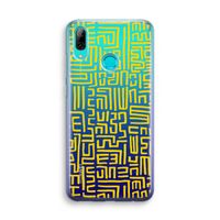 Majorelle Blue Print: Huawei P Smart (2019) Transparant Hoesje