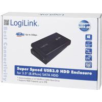 LogiLink UA0107 3,5 harde schijf behuizing 3.5 inch USB 3.2 Gen 1 (USB 3.0) - thumbnail