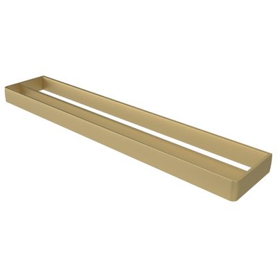 Handdoekhouder Dubbel Haceka Aline Gold 60,8x3,5 cm Aluminium Mat Goud