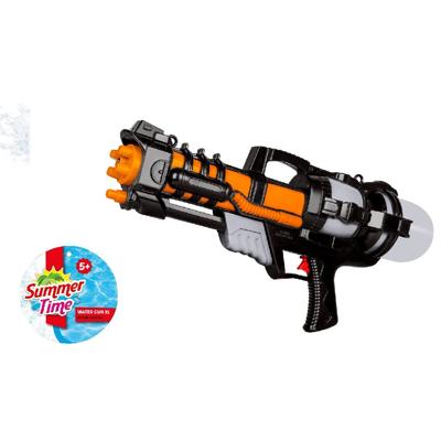 Summertime waterpistool 58 cm oranje/zwart/grijs