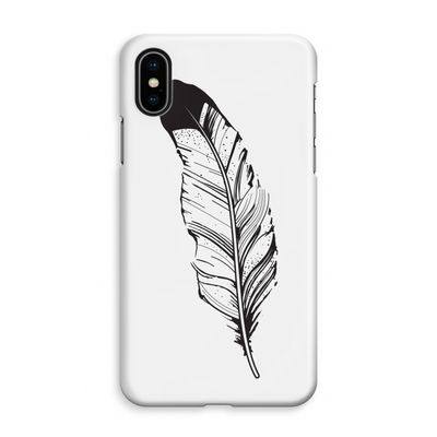 Pluim: iPhone XS Max Volledig Geprint Hoesje