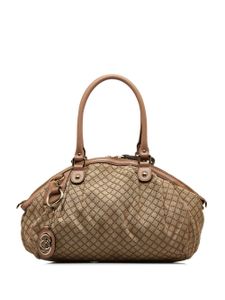 Gucci Pre-Owned sac porté épaule Diamante Sukey (2000-2015) - Marron