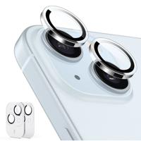 iPhone 15/15 Plus Tempered-Glass Lens Protectors - Clear