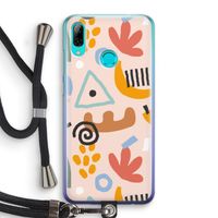 Abstract: Huawei P Smart (2019) Transparant Hoesje met koord