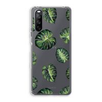 Tropische bladeren: Sony Xperia 10 III Transparant Hoesje