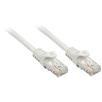 LINDY 48400 RJ45 Netwerkkabel, patchkabel CAT 5e U/UTP 0.50 m Grijs 1 stuk(s) - thumbnail