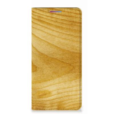 Motorola Moto G60s Book | Wallet Case | Licht Hout