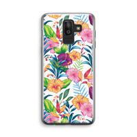 Tropisch 2: Samsung Galaxy J8 (2018) Transparant Hoesje - thumbnail