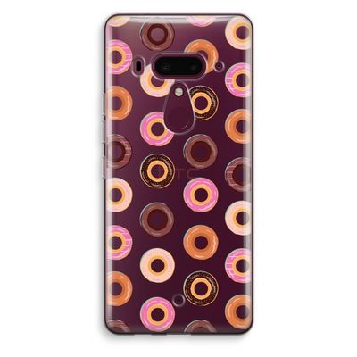 Donuts: HTC U12+ Transparant Hoesje