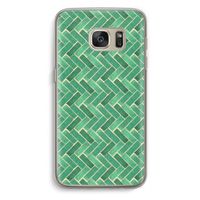 Moroccan tiles 2: Samsung Galaxy S7 Transparant Hoesje