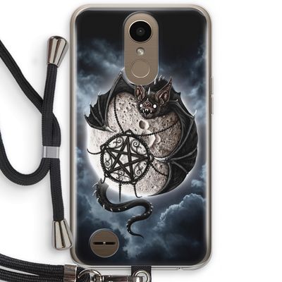Volle maan: LG K10 (2017) Transparant Hoesje met koord
