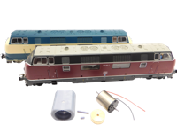 micromotor HP001F motor ombouwset voor Piko BR 101, BR 103, BR 110, BR 111, BR 112, BR 118, u.a. micromotor HP001F motor ombouwset voor Piko BR 101, BR 103, BR 110, BR 111, BR 112, BR 118, u.a.